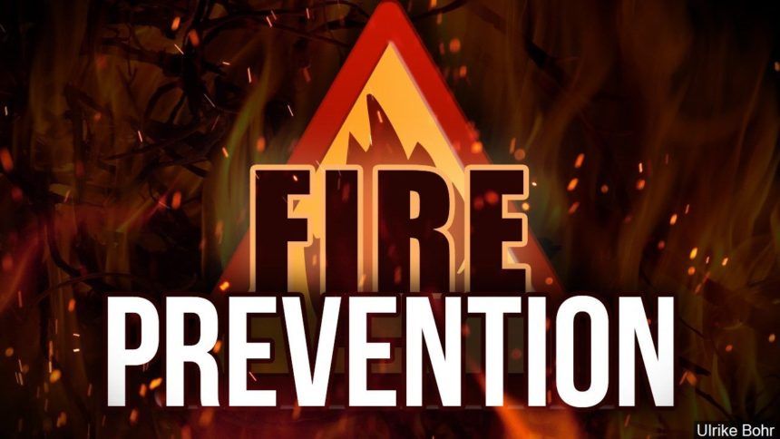 Fire prevention graphic