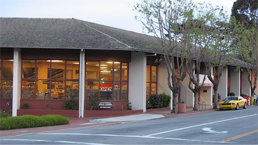 monterey public library exterior