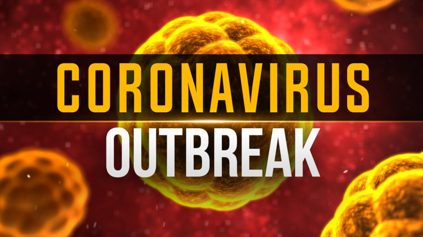 coronavirus outbreak graphic