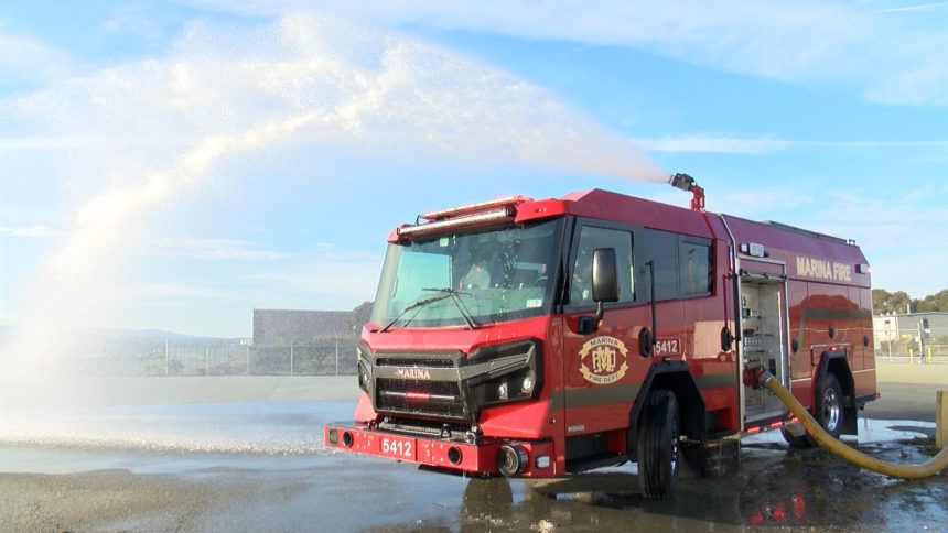 Marina Fire Department gets new, modern truck – KION546