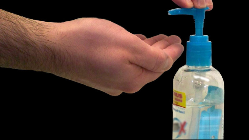 hand sanitizer