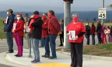 Nurses hold new rallies across Central Coast over PPE, layoffs