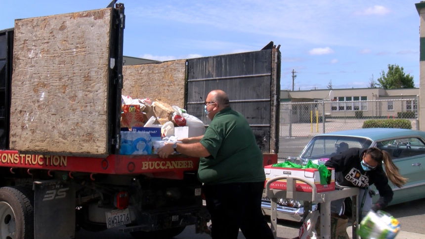 Farmworker relief caravan