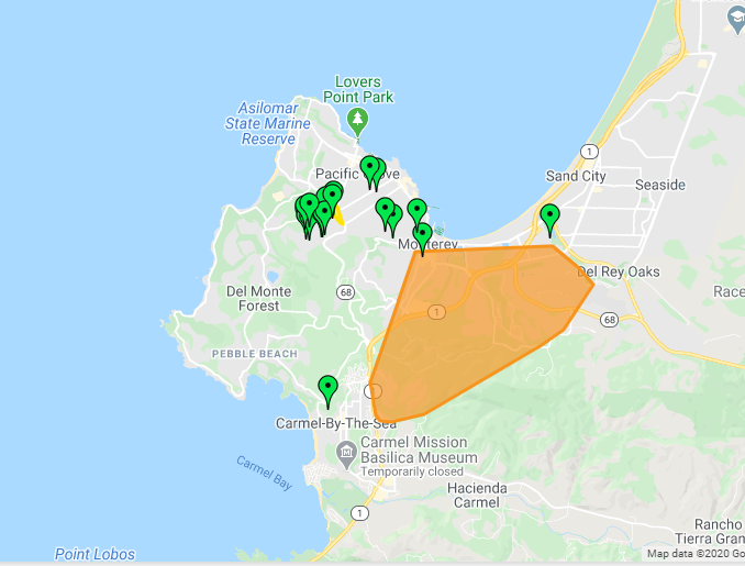 Power outage impacting thousands in Monterey Peninsula