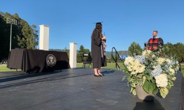 Monte Vista Christian holds drive-through graduation