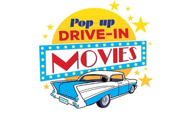 pop up drive in movies