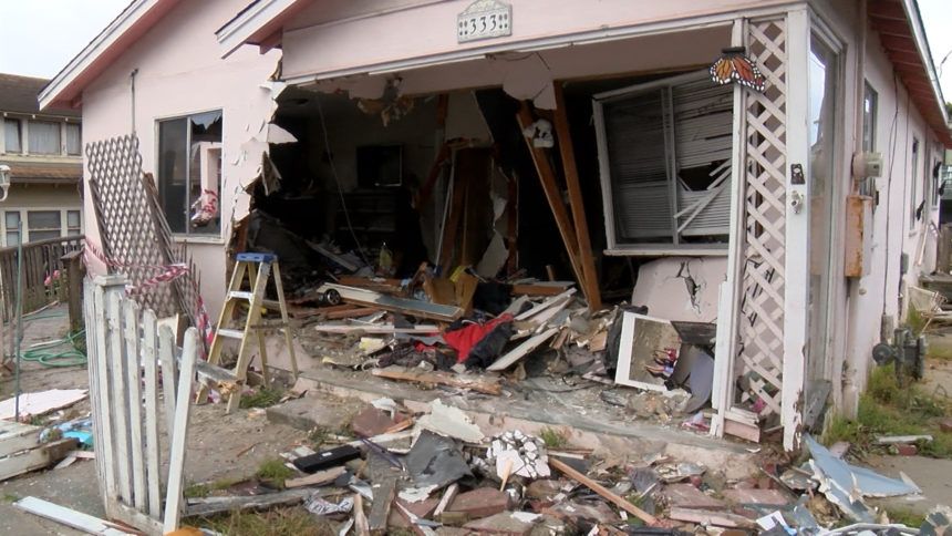 Car crashes into Pacific Grove home, injuring boy