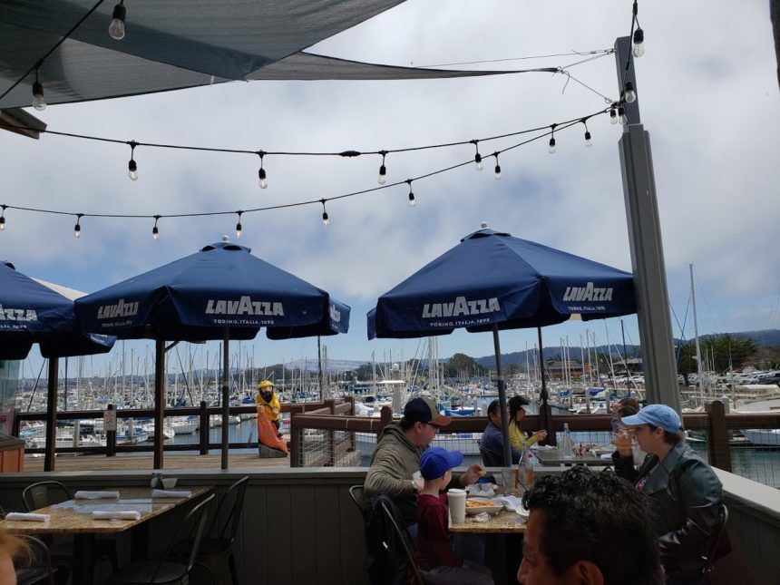 monterey wharf outdoor dining