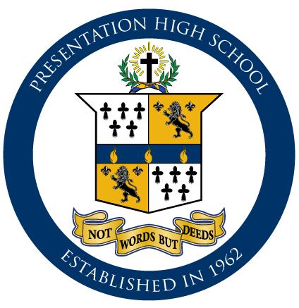 presentation high school logo