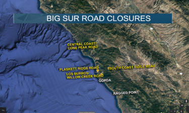 Four Big Sur roads closed due to "overwhelming increase" in visitors