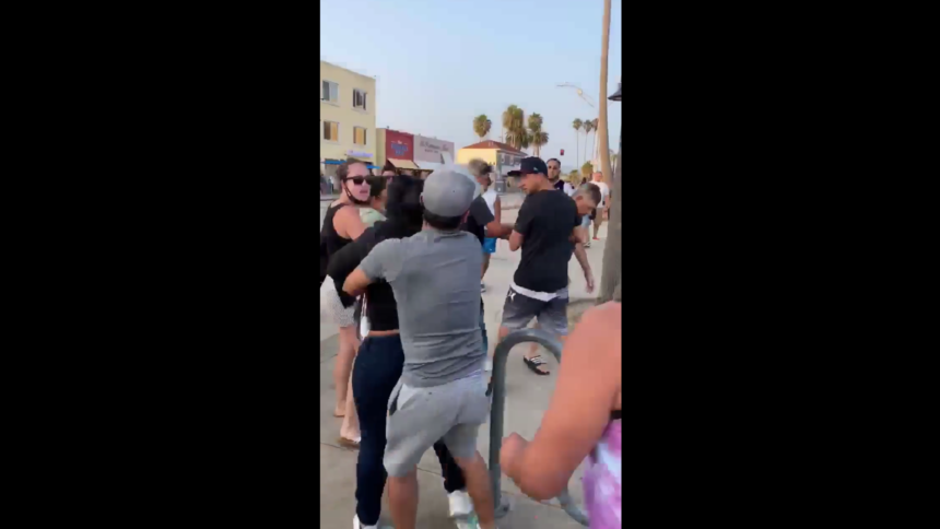 santa cruz boardwalk vendor fight