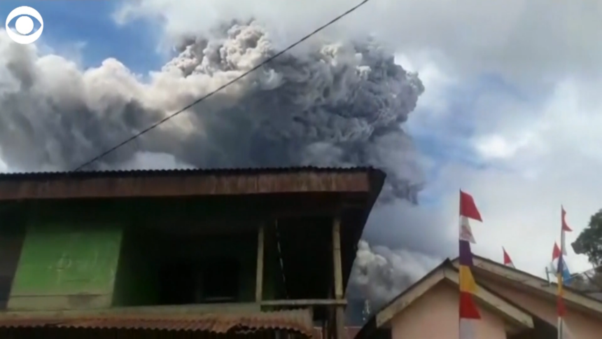 Indonesia’s Sinabung volcano ejects towering column of ash – KION546