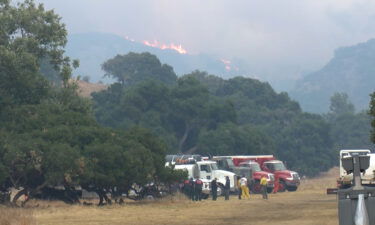 Cal Fire relocates all non-essential personnel from Toro Park base camp