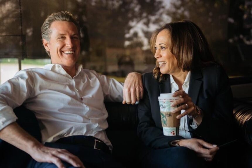 newsom and harris