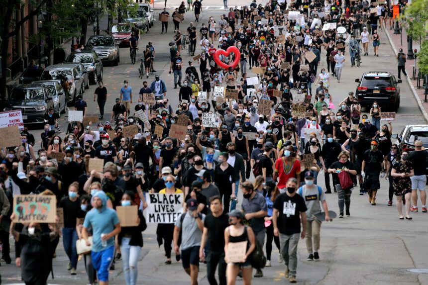 America Protests Boston
