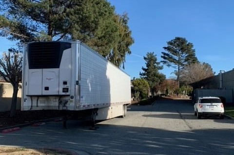 Coroner's Office Refrigeration Trailer