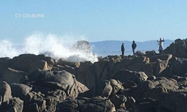 Pacific Grove PD rescues several people caught in high surf