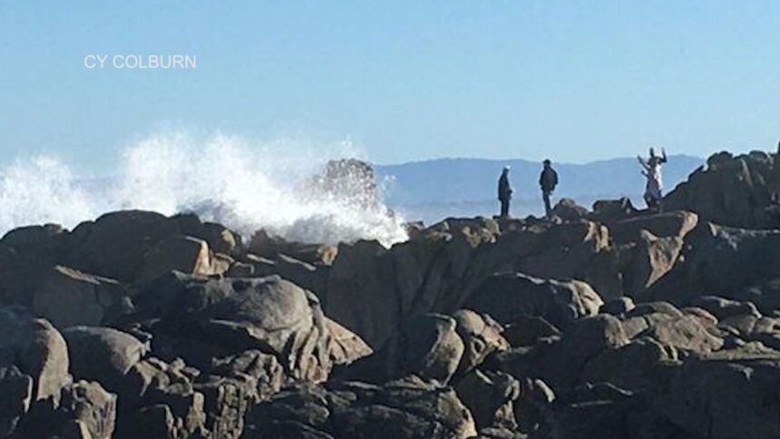 Pacific Grove PD rescues several people caught in high surf