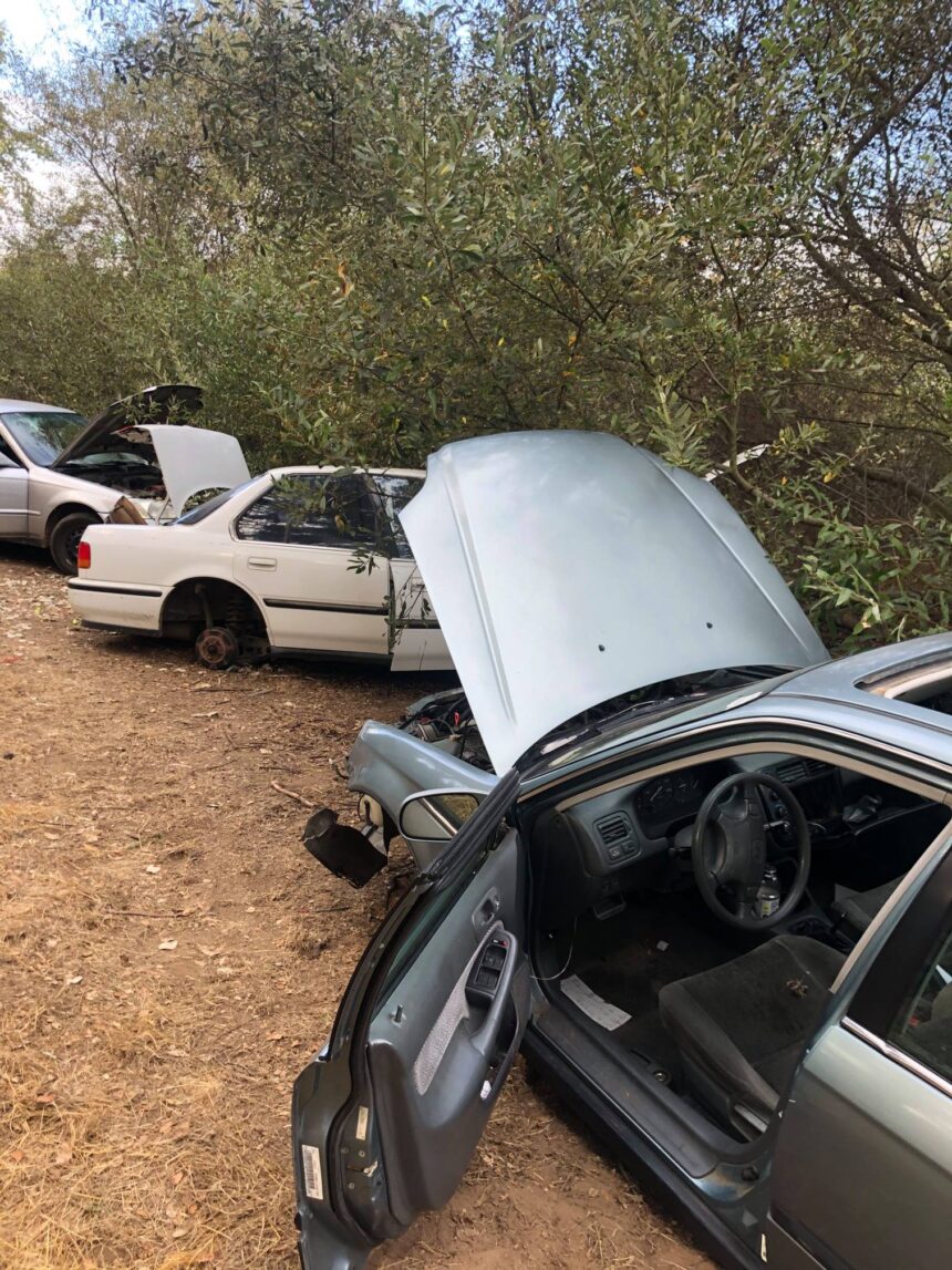 stolen vehicle chop shop busts monterey county sheriff