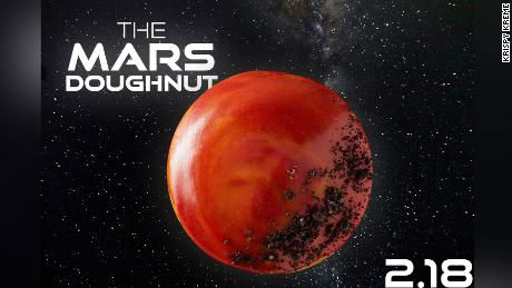 krispy kreme mars doughnut