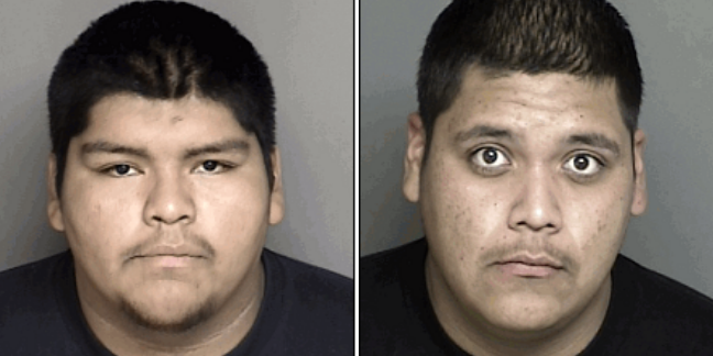 Francisco Martinez (left) and Heber Veronica (right)