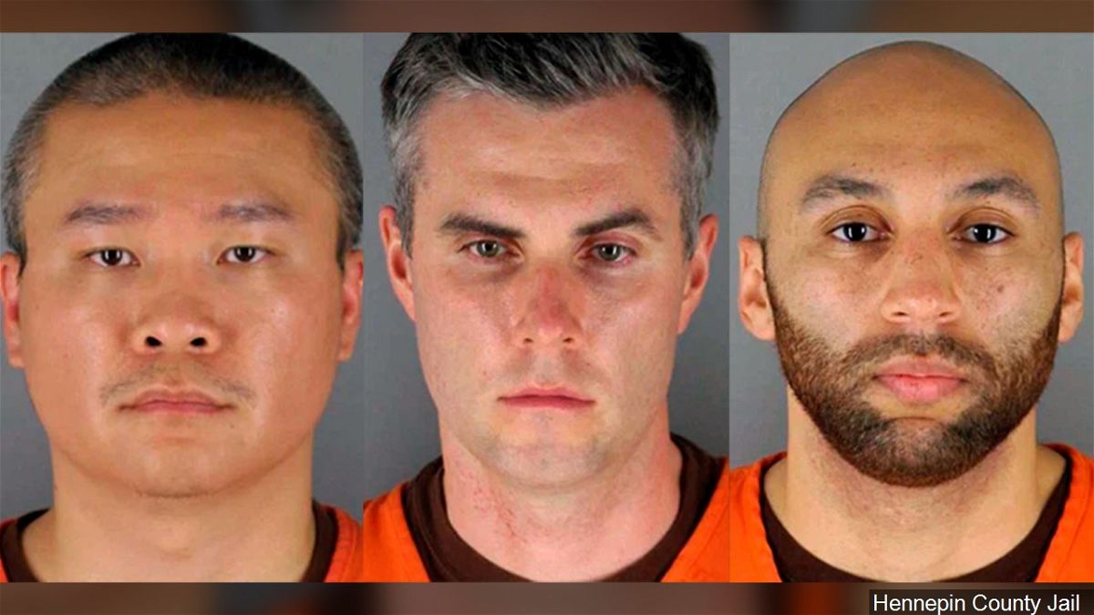Mugshots of Tou Thao, Thomas Lane and J. Alexander Kueng all allegedly involved in George Floyd's death