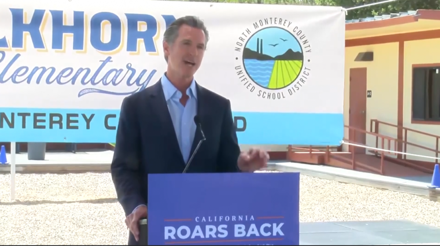 Governor Newsom in Monterey County