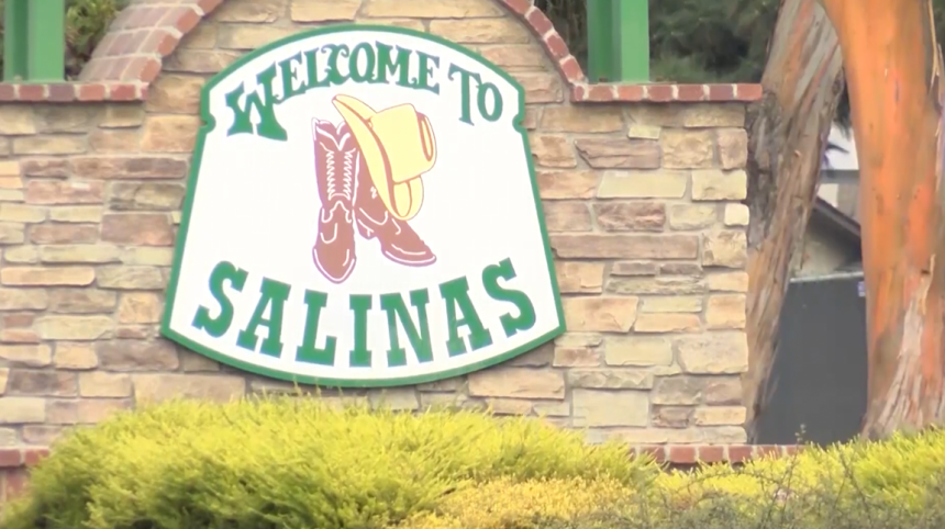 CIty of Salinas rodeo sign