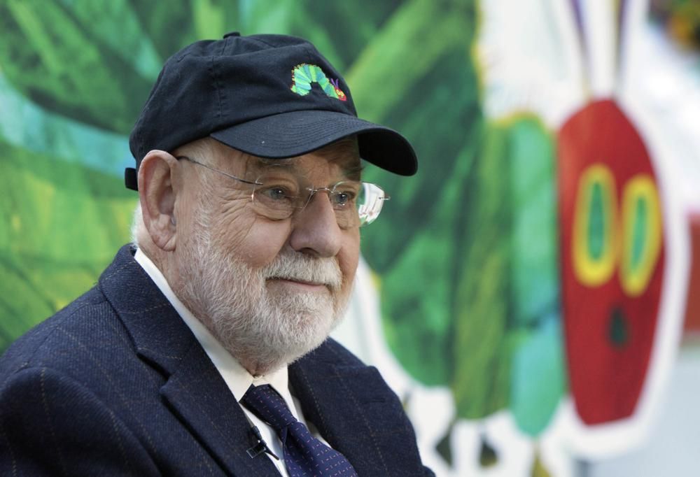 File - Author Eric Carle reads his classic children's book 