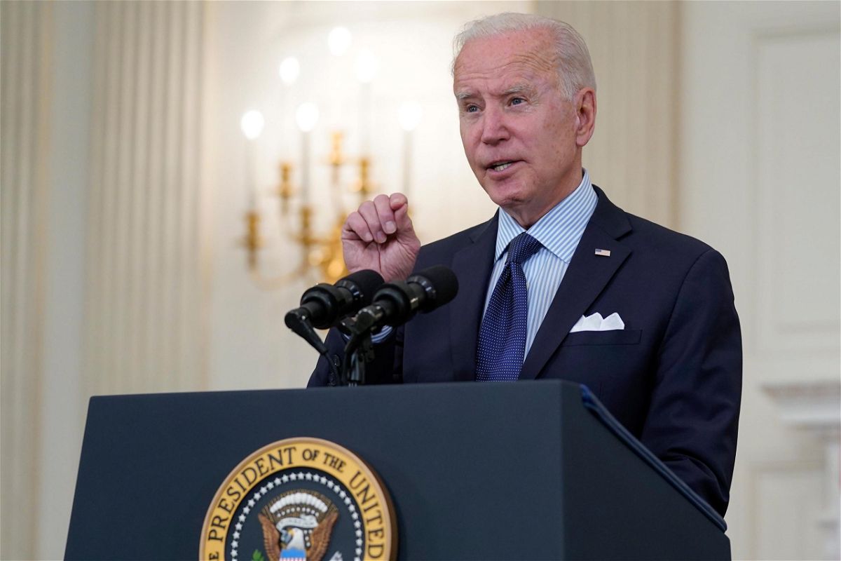 President Joe Biden on May 5 is set to promote the newly launched Restaurant Revitalization Fund, which was established to help struggling restaurants and other eligible businesses keep their doors open during the coronavirus pandemic, according to a White House official.