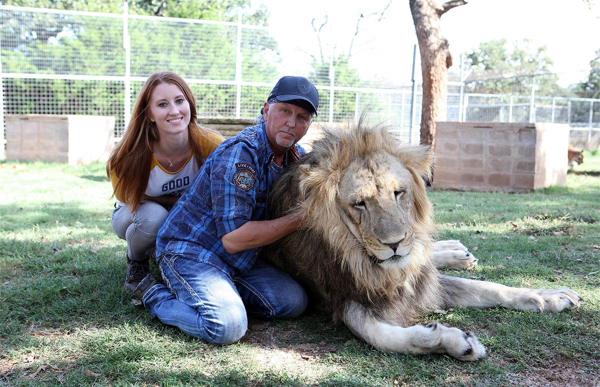 Nearly 70 big cats have been seized from an Oklahoma animal park owned by Jeff Lowe and his wife, Lauren, who were featured in the Netflix documentary, 
