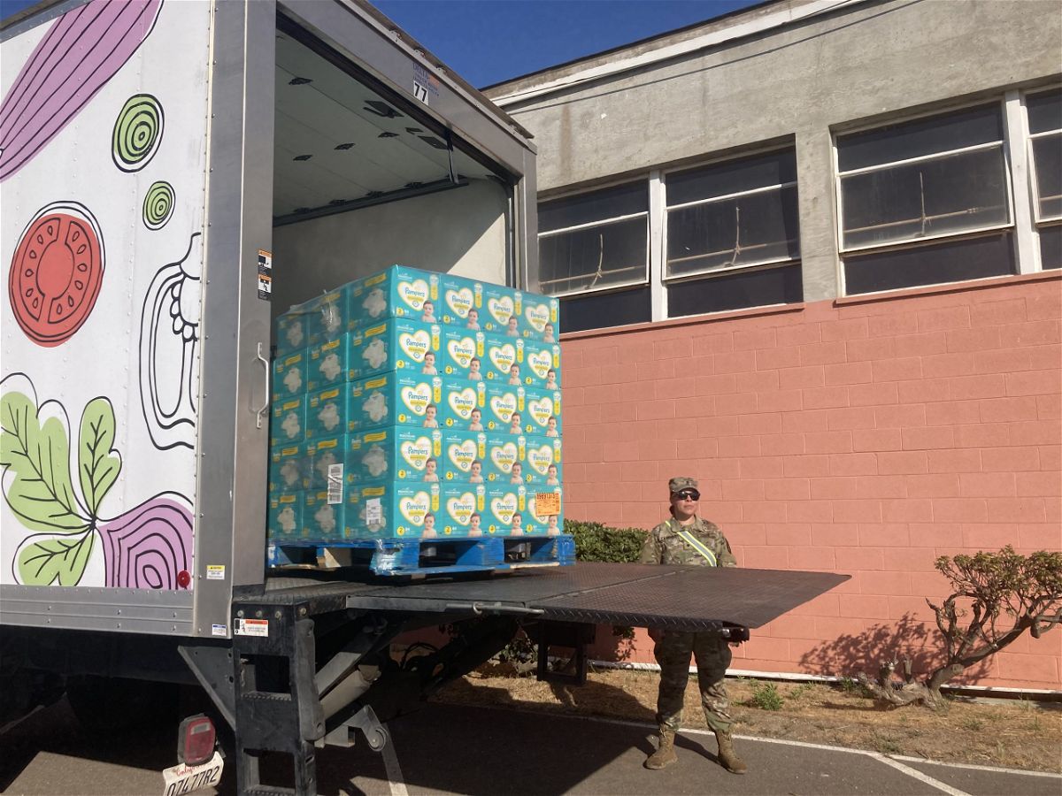 Food Bank for Monterey County holds a diaper distribution for south