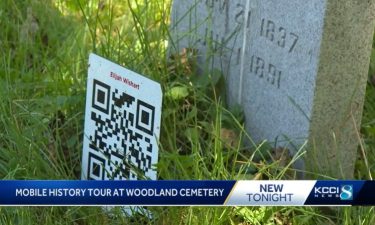 Modern-day QR codes dot dozens of historic grave sites all across Woodland Cemetery telling the stories of some of Des Moines' earliest residents.