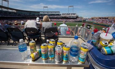 Empty cans and plastic bottles pile up at the College World Series.The Metropolitan Entertainment & Convention Authority has had problems finding enough workers to clean up after games