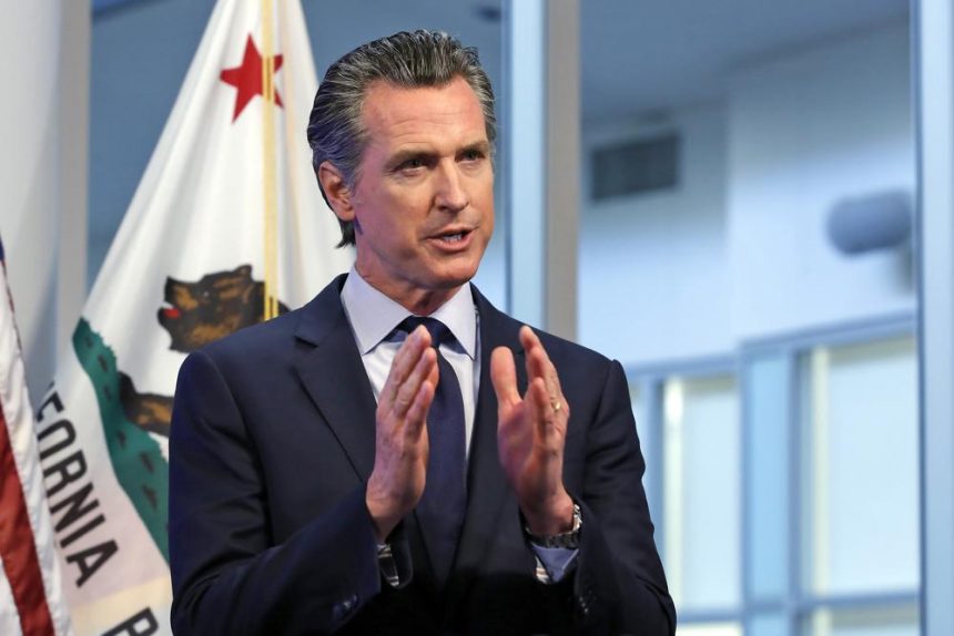 gavin newsom april 2020 ap