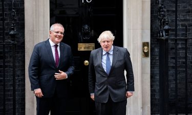 Australia and the United Kingdom announced a free trade agreement June 15 as Britain begins to forge new economic relationships following its departure from the European Union.