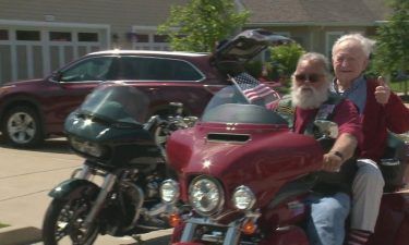 Paul Jobe celebrated his 90th birthday and incorporated his love for Harley Davidson. His love of motorcycles dates back to when he was stationed in England with the Air Force after World War II.