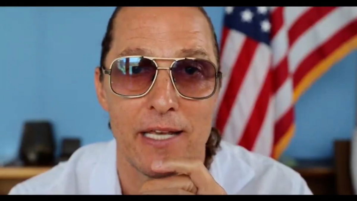 <i>Matthew McConaughey</i><br/>Matthew McConaughey left some people 