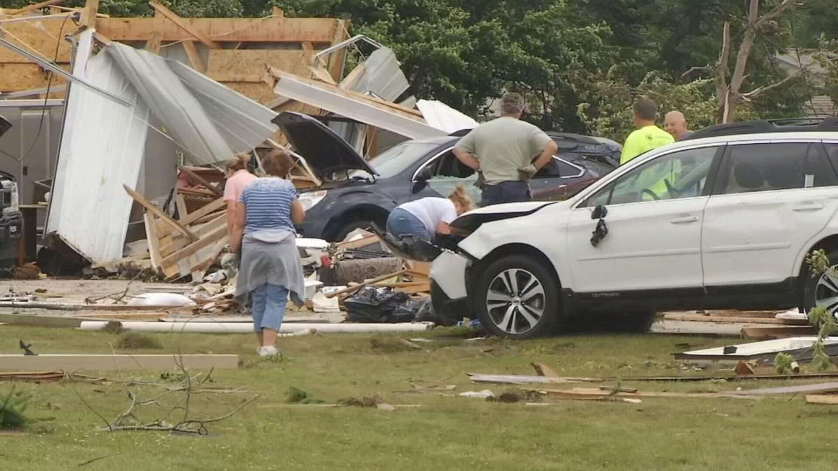 <i>WNEM</i><br/>Jason Zimmerman said all hands were on deck at the Port Austin Fire Department