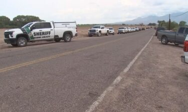 Multiple crews are responding to the Cottonwood Wash Bridge where a 4-year-old girl was in a car that reportedly was swept away during a flash flood Thursday night.