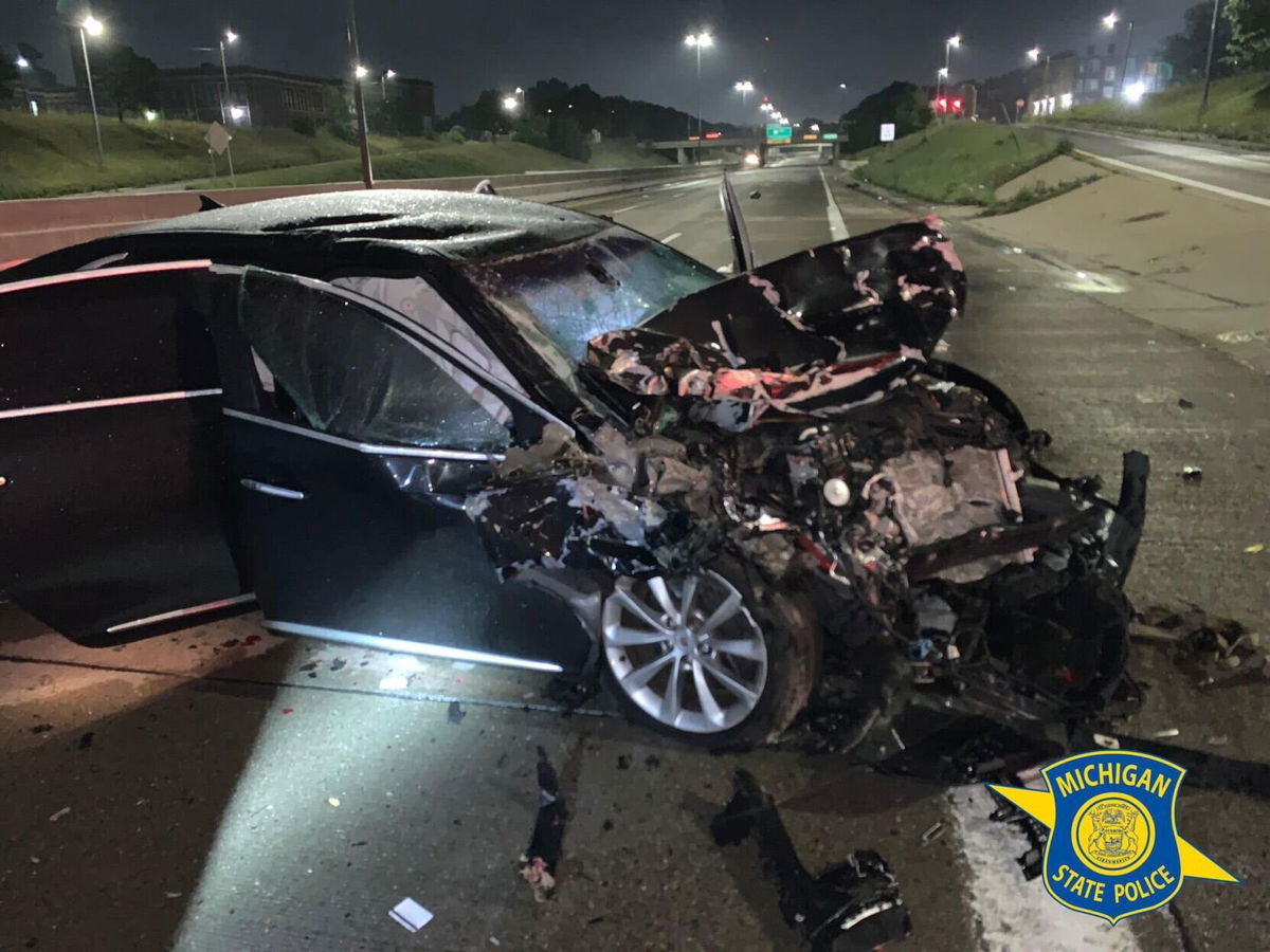 <i>Michigan State Police via WNEM</i><br/>A police canine has died after sustaining injuries from a collision with a suspect vehicle.