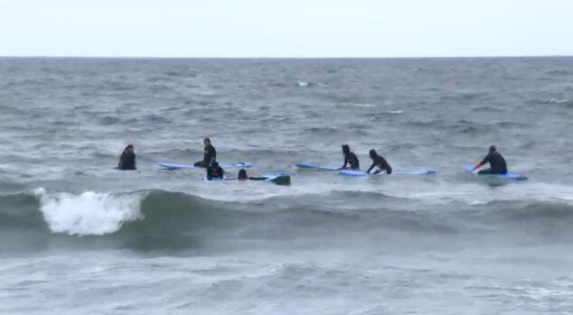 <i>WABC</i><br/>Not even shark sightings near Long Island