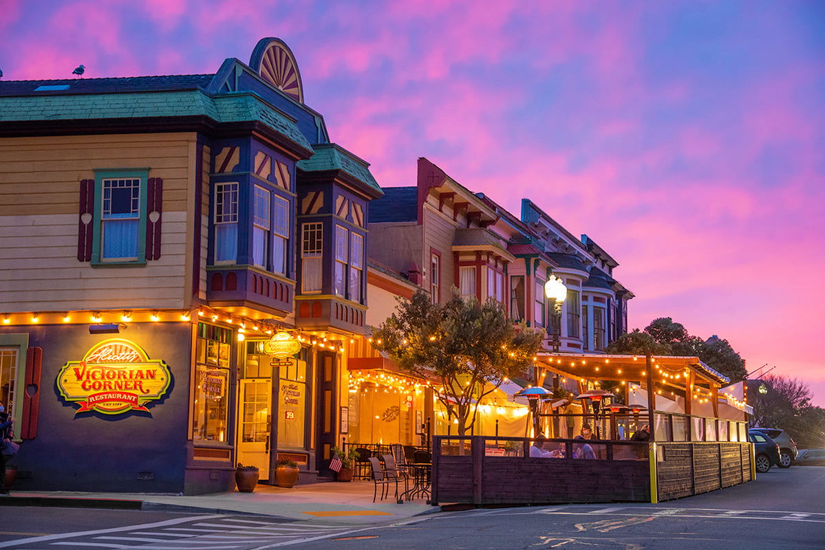 Parklets in Pacific Grove’s downtown