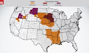 Heat alerts are in effect across the country July 26 through July for some regions.