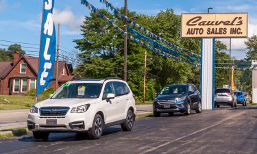 Carvel's Auto Sales is a used car dealership along State Route 62 in Reno