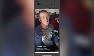 Andrew Takke is seen in a photo from the social media application Bumble taken from a Department of Justice criminal complaint against him.