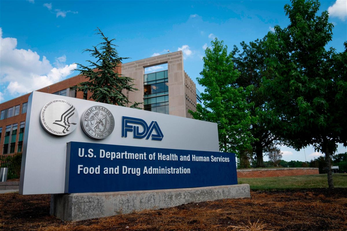 <i>Sarah Silbiger/Getty Images North America/Getty Images</i><br/>A sign for the Food And Drug Administration is seen outside of the headquarters on July 20