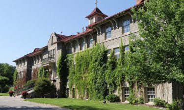 A view of the former St. Eugene's Mission School in Cranbook