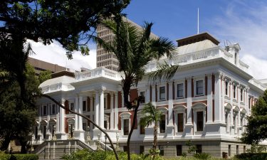 The Houses of Parliament in Cape Town