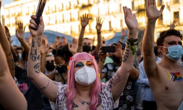 The killing of Samuel Luiz prompted protests in Madrid